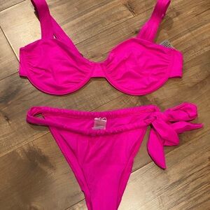 Vibrant Pink Swimwear